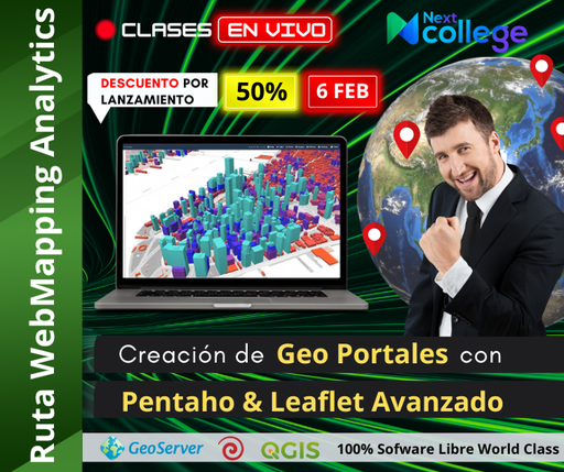Pack 1 Plus(Pentaho Basic, HTMl, JS, CSS & Leaflet Avanzado) (DIF)